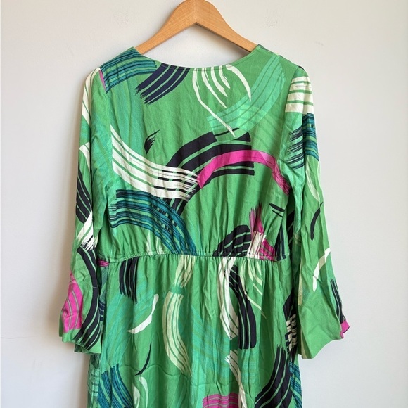 ANTHROPOLOGIE THE ODELLS KIMONO MAXI DRESS Size Medium NEW - Picture 7 of 9